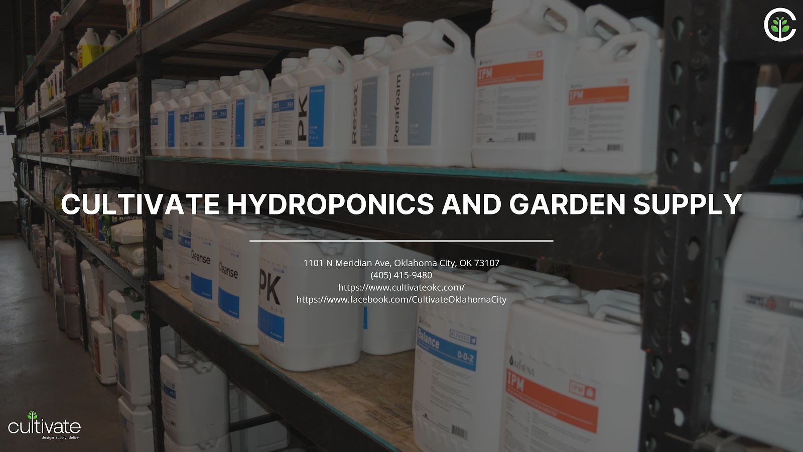 Cultivate Hydroponics and Garden Supply of Oklahoma City