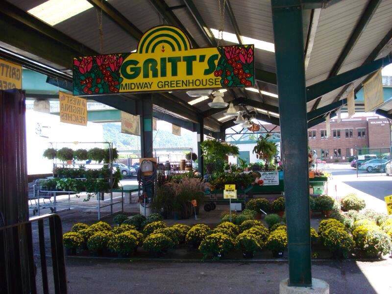 Gritt's Midway Greenhouse - Charleston Capitol Market Location